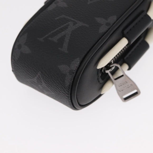 LOUIS VUITTON Monogram Eclipse Set Golf Andrews Bag Charm GI0344 LV Auth 161209SAM