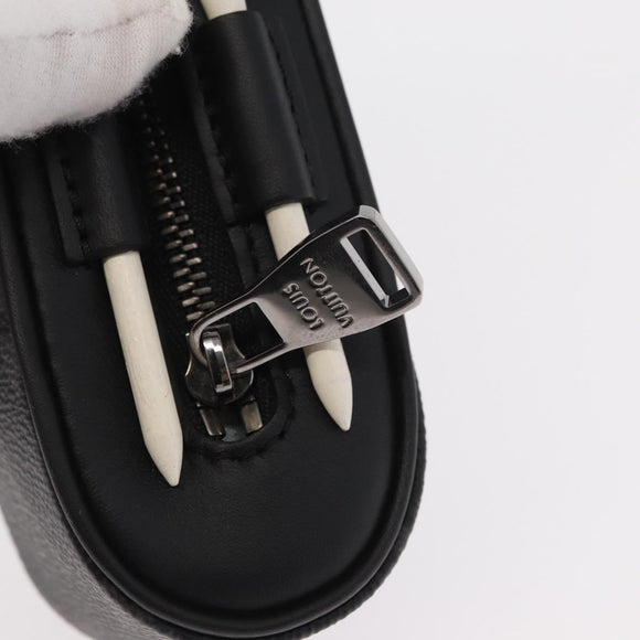 LOUIS VUITTON Monogram Eclipse Set Golf Andrews Bag Charm GI0344 LV Auth 161209SAM