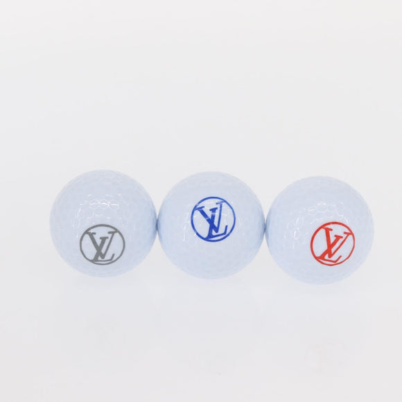 LOUIS VUITTON Monogram Eclipse Set Golf Andrews Bag Charm GI0344 LV Auth 161209SAM