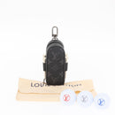 LOUIS VUITTON Monogram Eclipse Set Golf Andrews Bag Charm GI0344 LV Auth 161209SAM-12
