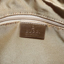 GUCCI GG Canvas Hand Bag Peppermint Gold 000 0852 Auth 161216A-18