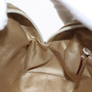 GUCCI GG Canvas Hand Bag Peppermint Gold 000 0852 Auth 161216A-20