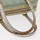 GUCCI GG Canvas Hand Bag Peppermint Gold 000 0852 Auth 161216A-7