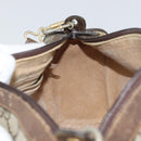 GUCCI Web Sherry Line Bag PVC Leather Beige Gold 41 004 4464 Auth 161221-18