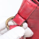 LOUIS VUITTON Epi Petit Noe Schoudertas Rood M44107 LV Auth 161223-12