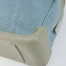 PRADA Shoulder Bag Nylon Light Blue Silver Auth 161224-9