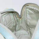 PRADA Shoulder Bag Nylon Light Blue Silver Auth 161224-21