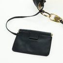 GUCCI Shoulder Bag Canvas Ivory Gold 95332 Auth 161228-15