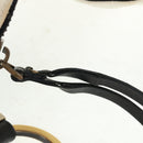 GUCCI Shoulder Bag Canvas Ivory Gold 95332 Auth 161228-21