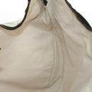 GUCCI Shoulder Bag Canvas Ivory Gold 95332 Auth 161228-25