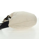 GUCCI Shoulder Bag Canvas Ivory Gold 95332 Auth 161228-3