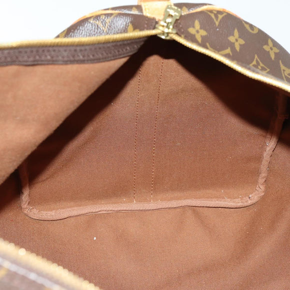 LOUIS VUITTON Monogram Keepall Bandouliere 55 Boston Bag M41414 LV Auth 161233