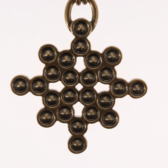 CHANEL Rhinestone COCO Mark Pierce metal Multicolor CC Auth 161236SAM