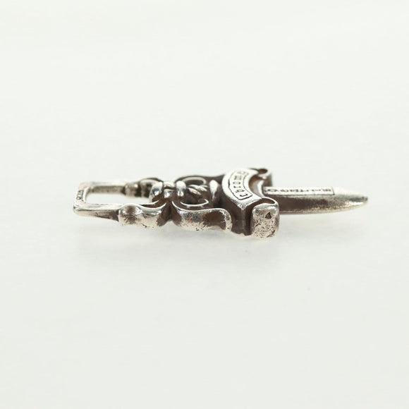 Chrome Hearts Dagger Charm #5 Pendant top Ag925 Silver Auth 161239SAM