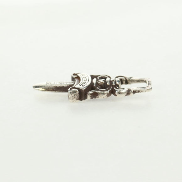 Chrome Hearts Dagger Charm #5 Pendant top Ag925 Silver Auth 161239SAM