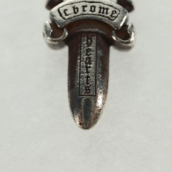 Chrome Hearts Dagger Charm #5 Pendant top Ag925 Silver Auth 161239SAM