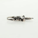 Chrome Hearts Dolch-Anhänger #5 Anhänger-Top Ag925 Silber Original 161241SAM-10