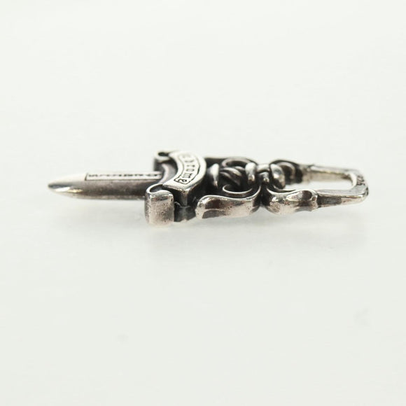Chrome Hearts Dolch-Anhänger #5 Anhänger-Top Ag925 Silber Original 161241SAM