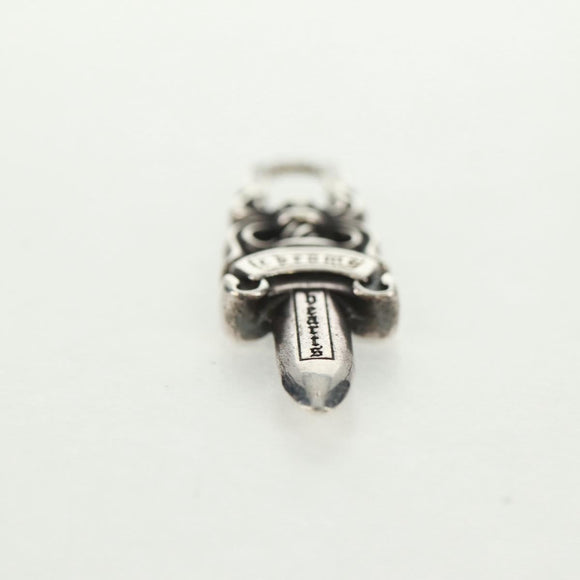 Chrome Hearts Dolch-Anhänger #5 Anhänger-Top Ag925 Silber Original 161241SAM