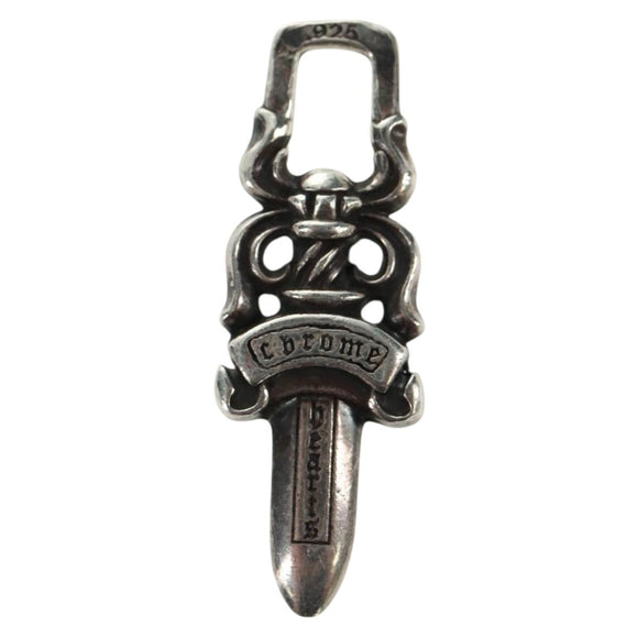 Chrome Hearts Dolch-Anhänger #5 Anhänger-Top Ag925 Silber Original 161241SAM