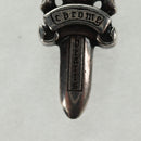 Chrome Hearts Dolch-Anhänger #5 Anhänger-Top Ag925 Silber Original 161241SAM-3