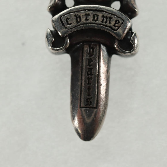 Chrome Hearts Dolch-Anhänger #5 Anhänger-Top Ag925 Silber Original 161241SAM