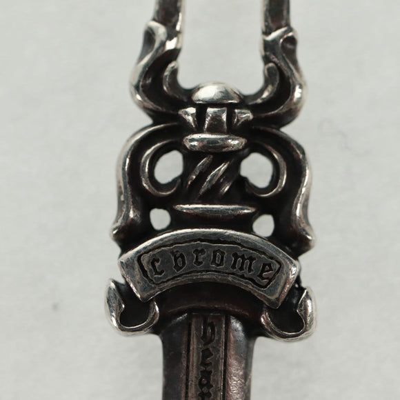 Chrome Hearts Dolch-Anhänger #5 Anhänger-Top Ag925 Silber Original 161241SAM