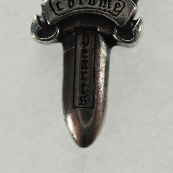 Chrome Hearts Dolch-Anhänger #5 Anhänger-Top Ag925 Silber Original 161241SAM