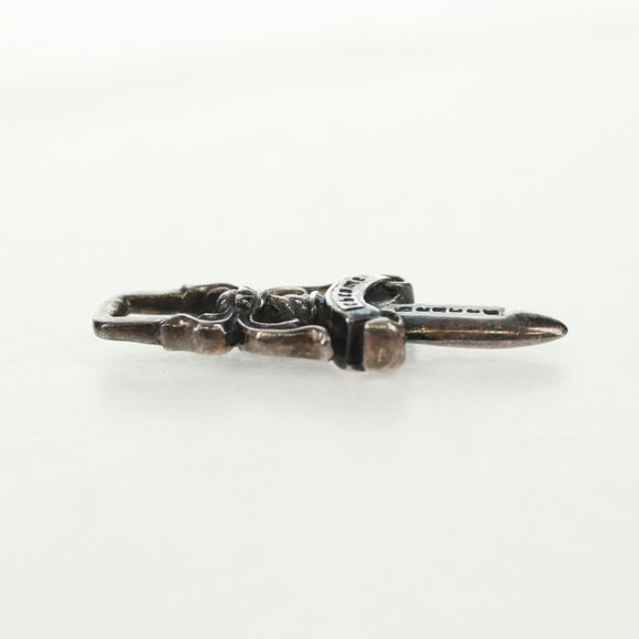 Chrome Hearts Dagger Charm #5 Pendant top Ag925 Silver Auth 161243SAM