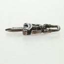 Chrome Hearts Dagger bedel #5 Hanger top Ag925 Zilver Auth 161243SAM-11