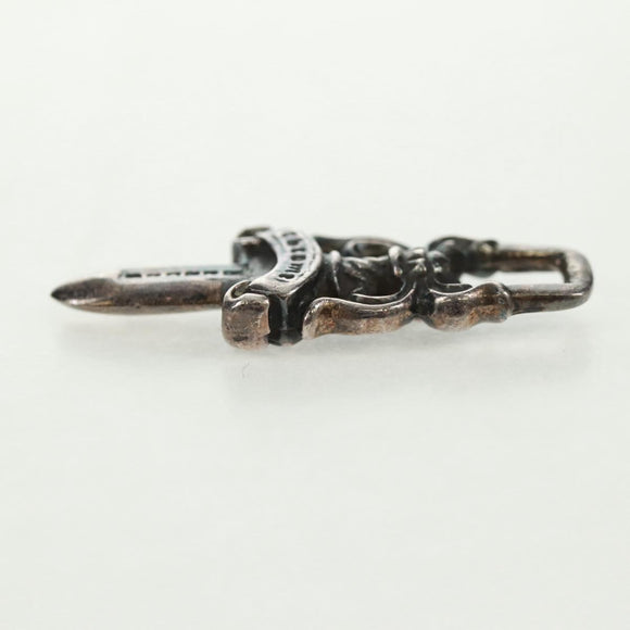 Chrome Hearts Dagger bedel #5 Hanger top Ag925 Zilver Auth 161243SAM
