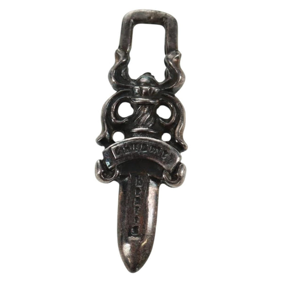 Chrome Hearts Dagger bedel #5 Hanger top Ag925 Zilver Auth 161243SAM