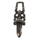 Chrome Hearts Dagger bedel #5 Hanger top Ag925 Zilver Auth 161243SAM-6