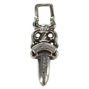 Chrome Hearts Dagger Charm #5 Hanger top Ag925 Zilver Auth 161246SAM-6
