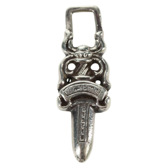 Chrome Hearts Dagger Charm #5 Hanger top Ag925 Zilver Auth 161246SAM