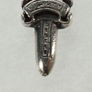 Chrome Hearts Dagger Charm #5 Hanger top Ag925 Zilver Auth 161246SAM-7