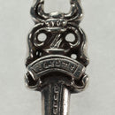 Chrome Hearts Dagger Charm #5 Hanger top Ag925 Zilver Auth 161246SAM-8