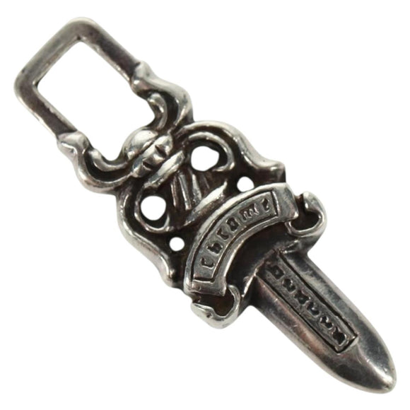 Chrome Hearts Dagger Charm #5 Pendant top Ag925 Silver Auth 161247SAM