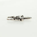 Chrome Hearts Dagger Charm #5 Pendant top Ag925 Silver Auth 161247SAM-10