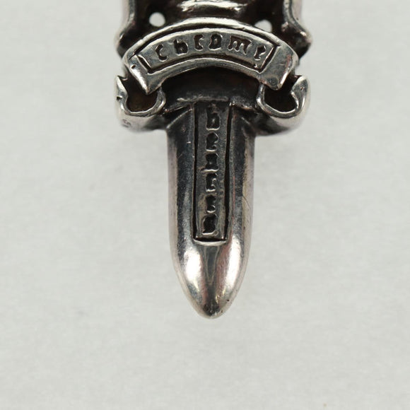 Chrome Hearts Dagger Charm #5 Pendant top Ag925 Silver Auth 161247SAM