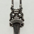 Chrome Hearts Dagger Charm #5 Pendant top Ag925 Silver Auth 161247SAM-4