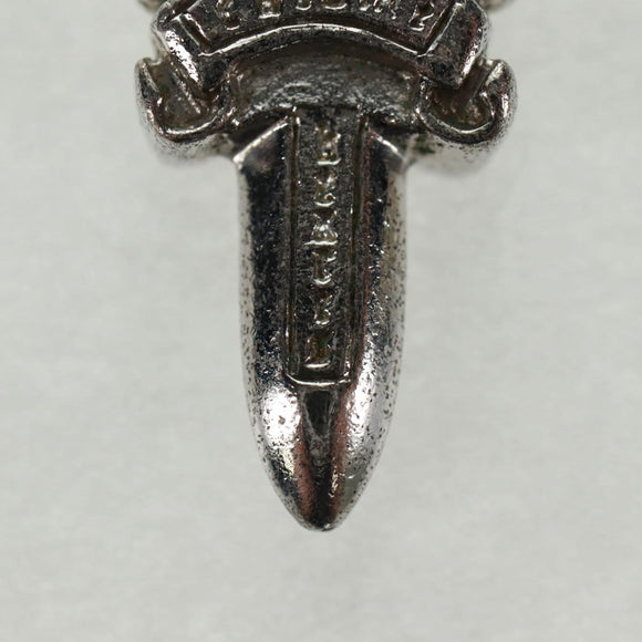 Chrome Hearts Dagger Charm #5 Pendant top Ag925 Silver Auth 161248SAM