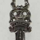 Chrome Hearts Dagger Charm #5 Pendant top Ag925 Silver Auth 161248SAM-4