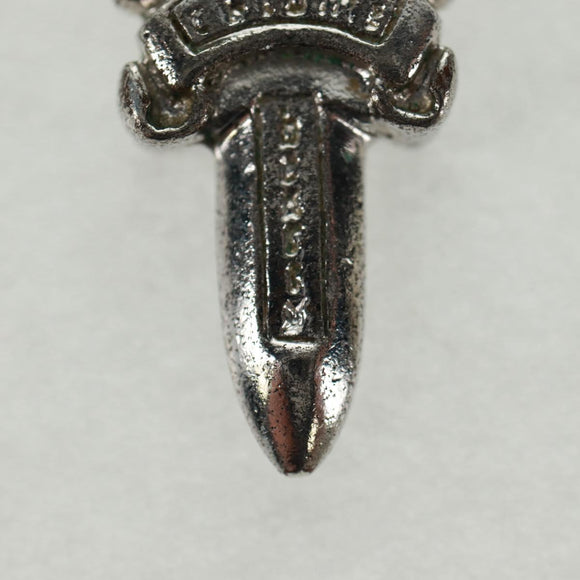 Chrome Hearts Dagger Charm #5 Pendant top Ag925 Silver Auth 161248SAM