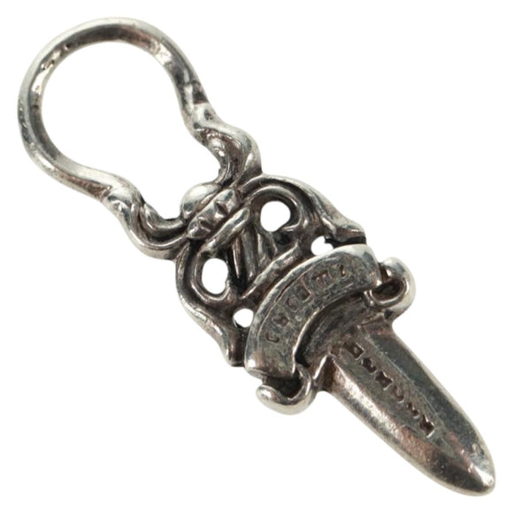 Chrome Hearts Dolch Anhänger #5 Anhänger Ag925 Silber Auth 161251SAM