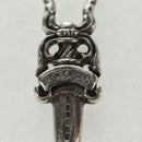 Chrome Hearts Dolch Anhänger #5 Anhänger Ag925 Silber Auth 161251SAM-4