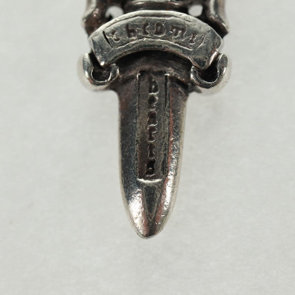 Chrome Hearts Dolch Anhänger #5 Anhänger Ag925 Silber Auth 161251SAM
