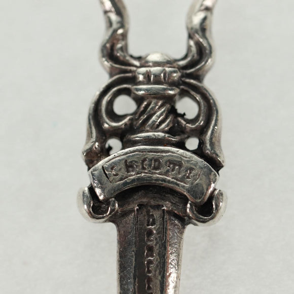 Chrome Hearts Dolch Anhänger #5 Anhänger Ag925 Silber Auth 161251SAM