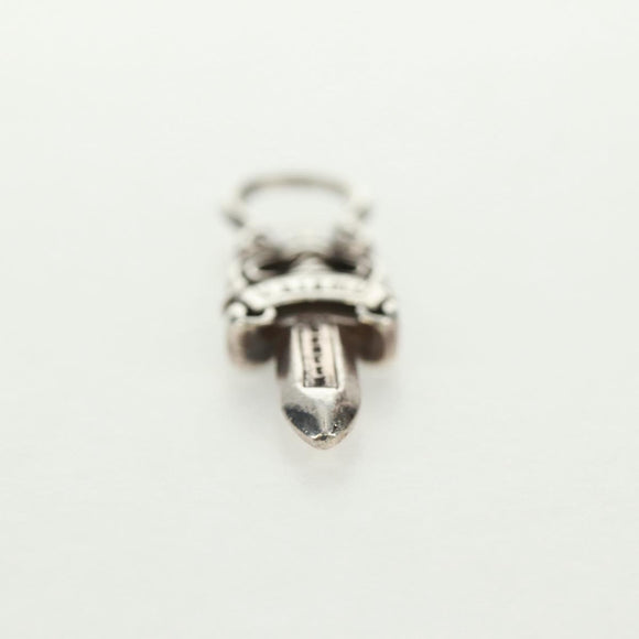 Chrome Hearts Dagger Charm #5 Pendant top Ag925 Silver Auth 161252SAM