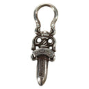 Chrome Hearts Dagger Charm #5 Pendant top Ag925 Silver Auth 161252SAM-2